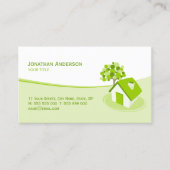 Cartes de visite d'assurance de constructions (Devant)