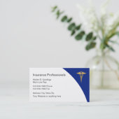 Cartes de visite d'assurance maladie (Debout devant)