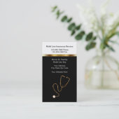 Cartes de visite d'assurance Médicales (Debout devant)