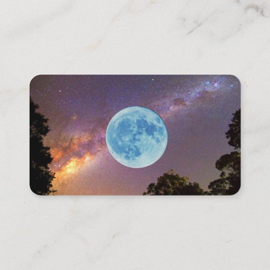 Cartes de visite d'astrologie (Dos)