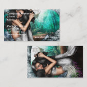 Cartes de visite d'attrait de sirène (Devant / Derrière)