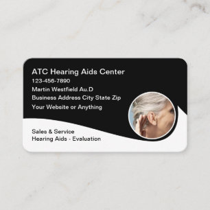 Cartes de visite d'audioprothésiste ORL