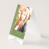 Cartes de visite d'auteur (Dos)