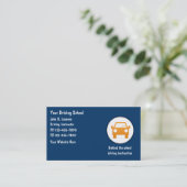 Cartes de visite d'auto-école (Debout devant)