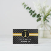 Cartes de visite d'avocat (Debout devant)