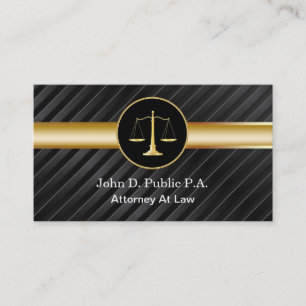 Cartes de visite d'avocat