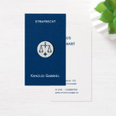 Cartes de visite d'avocat (Bureau)