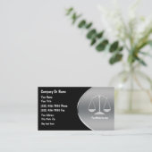 Cartes de visite d'avocat (Debout devant)
