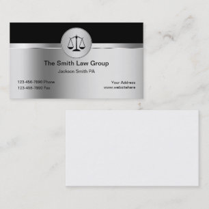 Cartes de visite d'avocat