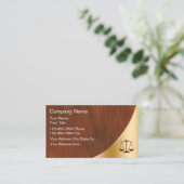 Cartes de visite d'avocat (Debout devant)