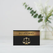 Cartes de visite d'avocat en DUI (Debout devant)