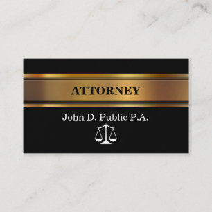 Cartes de visite d'avocat Extra Épais