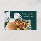 Cartes de visite de (Dos)