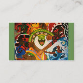 Cartes de visite de Babalawo (Dos)