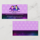 Cartes de visite de babysitter (Devant / Derrière)