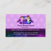 Cartes de visite de babysitter (Devant)