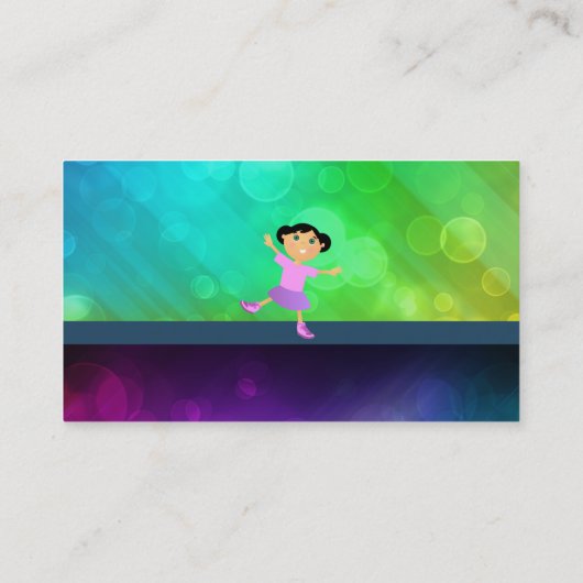 Cartes de visite de babysitter (Dos)