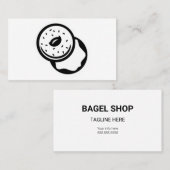 Cartes de visite de bagel (Devant / Derrière)