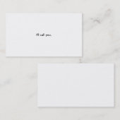 Cartes de visite de Baller (Devant / Derrière)