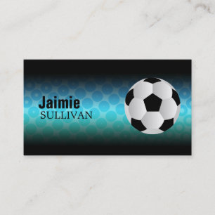 Cartes de visite de ballon de football