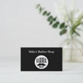 Cartes de visite de barber Shop (Debout devant)