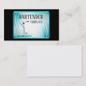 Cartes de visite de barmados mixtes (Devant / Derrière)