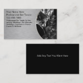 Cartes de visite de barman (Devant / Derrière)