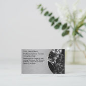 Cartes de visite de barman (Debout devant)