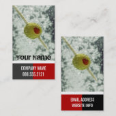 Cartes de visite de barman (Devant / Derrière)