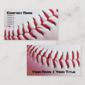 Cartes de visite de base-ball (Devant / Derrière)