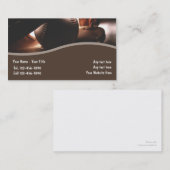 Cartes de visite de base-ball (Devant / Derrière)