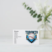 CARTES DE VISITE DE BASE-BALL DE TORONTO (Debout devant)
