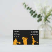 Cartes de visite de basket-ball (Debout devant)