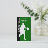 Cartes de visite de basket-ball (Debout devant)
