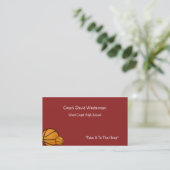Cartes de visite de basket-ball (Debout devant)