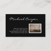 Cartes de visite de bateau naviguant la sépia de (Dos)