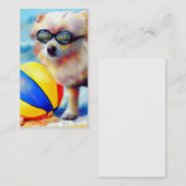 Cartes de visite de Beachin (Pomeranian) (Devant / Derrière)