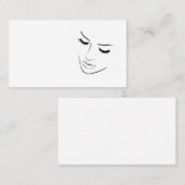 Cartes de visite de beauté (Devant / Derrière)