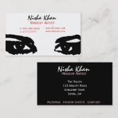 Cartes de visite de beauté (Devant / Derrière)