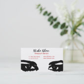 Cartes de visite de beauté (Debout devant)