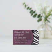 Cartes de visite de beauté (Debout devant)