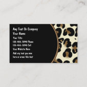 Cartes de visite de beauté (Devant)