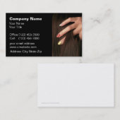 Cartes de visite de beauté (Devant / Derrière)