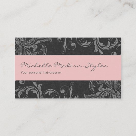 Cartes de visite de beauté de cheveux (Devant)