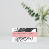 Cartes de visite de beauté de cheveux (Debout devant)