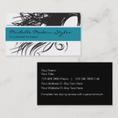 Cartes de visite de beauté de cheveux (Devant / Derrière)