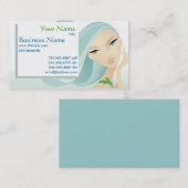 Cartes de visite de beauté faits sur commande (Devant / Derrière)