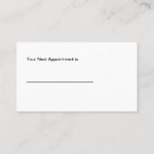 Cartes de visite de beauté Glitzy (Dos)