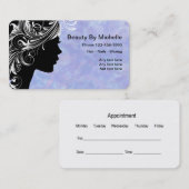 Cartes de visite de beauté uniques (Devant / Derrière)