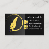 Cartes de visite de bibliothèque (Dos)